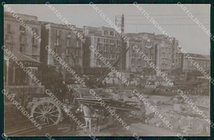 Napoli Città Porto Mercantile Mestieri Foto cartolina MX7834 – fronte