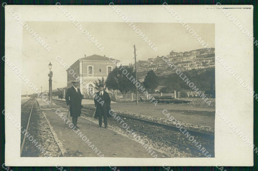 Bari Minervino Murge Stazione Ferroviaria Foto cartolina MX7872 – fronte