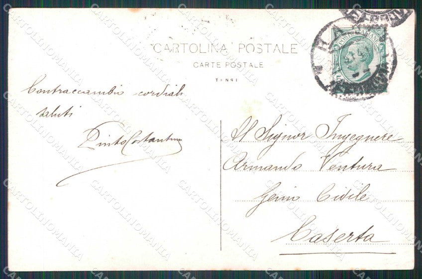 Bari Minervino Murge Stazione Ferroviaria Foto cartolina MX7872 – retro