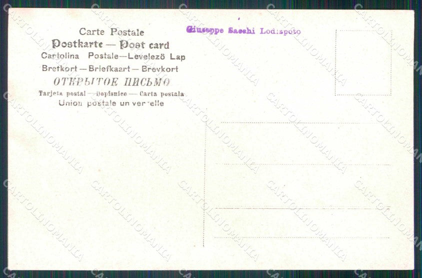 Napoli Città Uomini Divisa Reduci Foto cartolina MX7873 – retro
