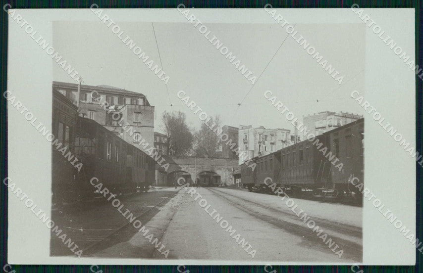 Napoli Città Stazione Treni Foto cartolina MX7877 – fronte