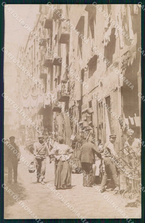 Napoli Città Vicolo Mestieri Foto cartolina MX7898 – fronte