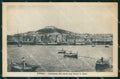 Napoli Città Veduta Mare Barche Castel Sant Elmo STRAPPINO cartolina MX7902 – fronte