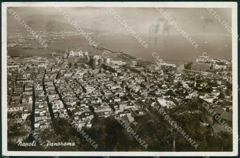 Napoli Città Veduta Generale Vesuvio Alterocca 2924 67 Foto cartolina MX7917 – fronte