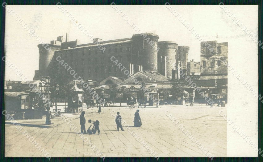 Napoli Città Castello Maschio Angioino Foto cartolina MX7922 – fronte