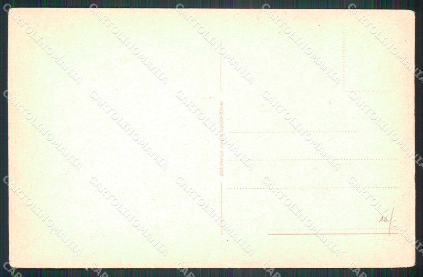 Napoli Città Via Partenope Vesuvio cartolina MX7930 – retro