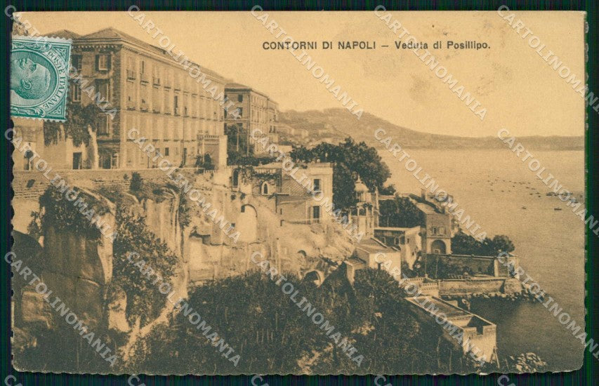 Napoli Città Posillipo Veduta Generale cartolina MX7932 – fronte
