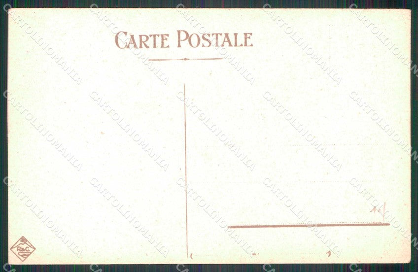 Napoli Città Porto con Barche cartolina MX7936 – retro