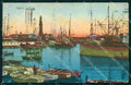 Napoli Città Porto con Barche cartolina MX7951 – fronte