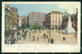 Napoli Città Piazza Monumento Dante Richter 312 Brogi cartolina MX7958 – fronte