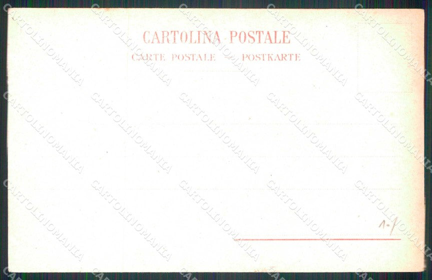 Napoli Città Strada Torretta Tram PIEGHINA cartolina MX7961 – retro