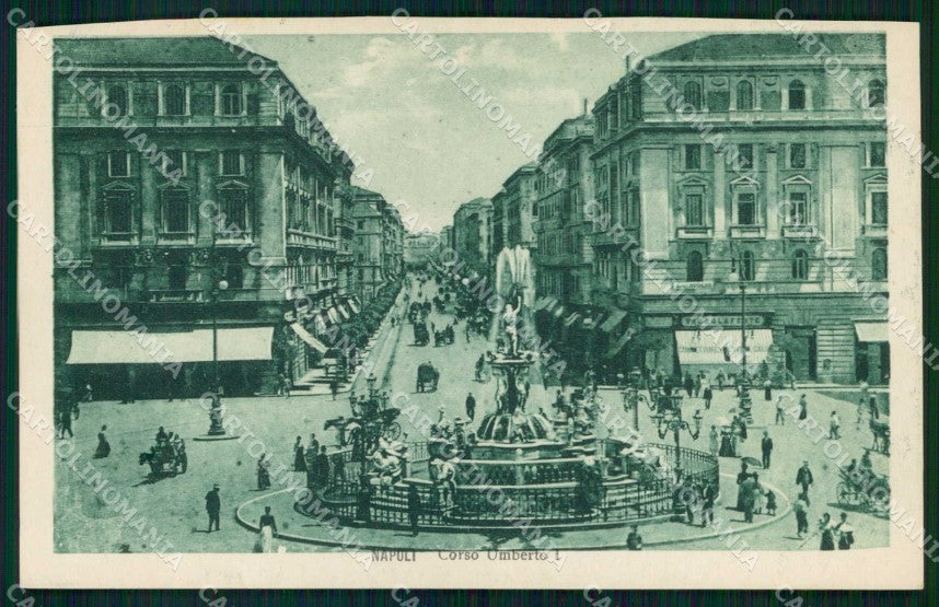 Napoli Città Corso Umberto I cartolina MX7981 – fronte