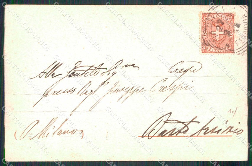 Napoli Città Strada Santa Lucia Richter 193 cartolina MX7987 – retro