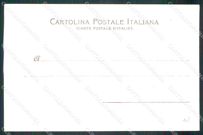 Napoli Città Strada Santa Lucia Tram Monte Echio Stengel 11209 cartolina MX7992 – retro