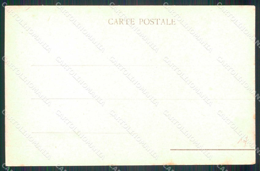 Napoli Città Immacolatella Barche Vesuvio cartolina MX7993 – retro