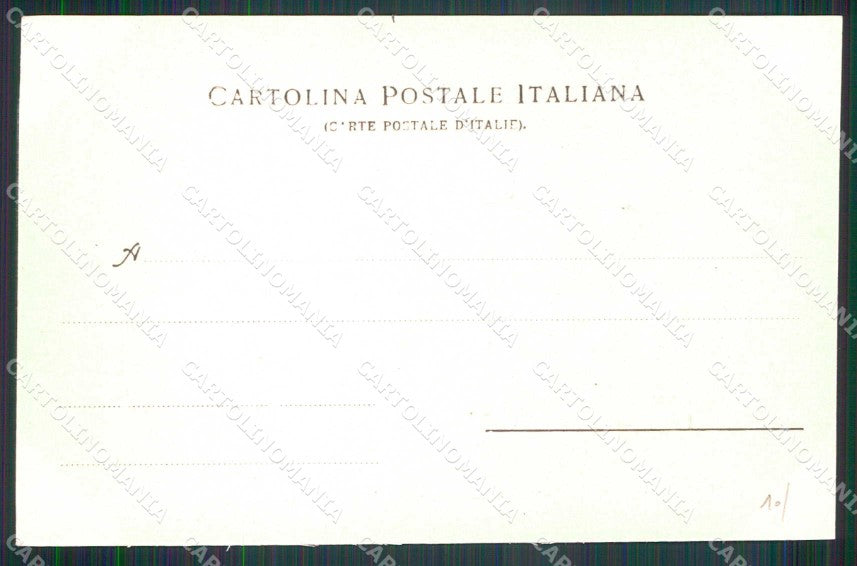 Napoli Città Strada Molo Castel Sant Elmo Ragozino 4074 cartolina MX8005 – retro