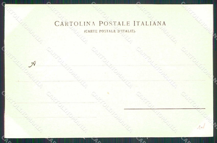 Napoli Città Veduta Generale da Vomero Vesuvio Ragozino 4154 cartolina MX8006 – retro