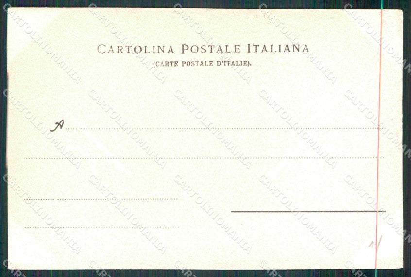 Napoli Città Veduta Generale da Via Tasso Vesuvio Ragozino 4041 cartolina MX8010 – retro