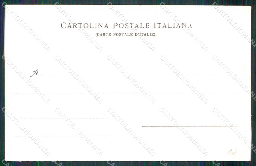 Napoli Città Veduta Generale Castel Sant Elmo Ragozino 4345 cartolina MX8025 – retro