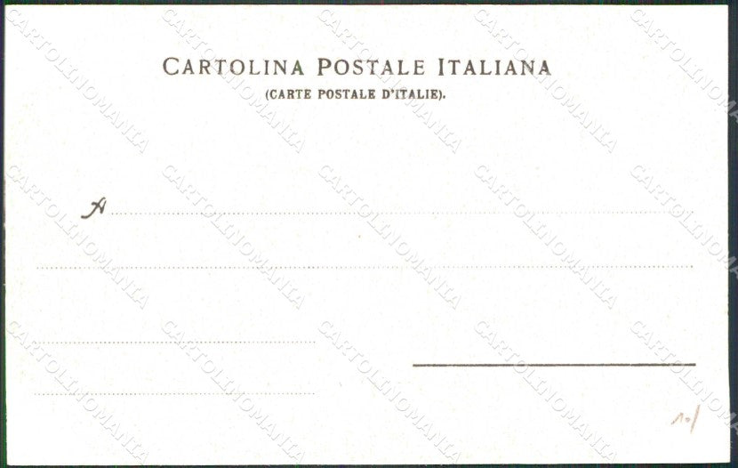 Napoli Città Villa Comunale Ragozino 4068 cartolina MX8051 – retro