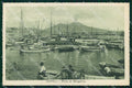 Napoli Città Mergellina Porto Barche Vesuvio cartolina MX8053 – fronte