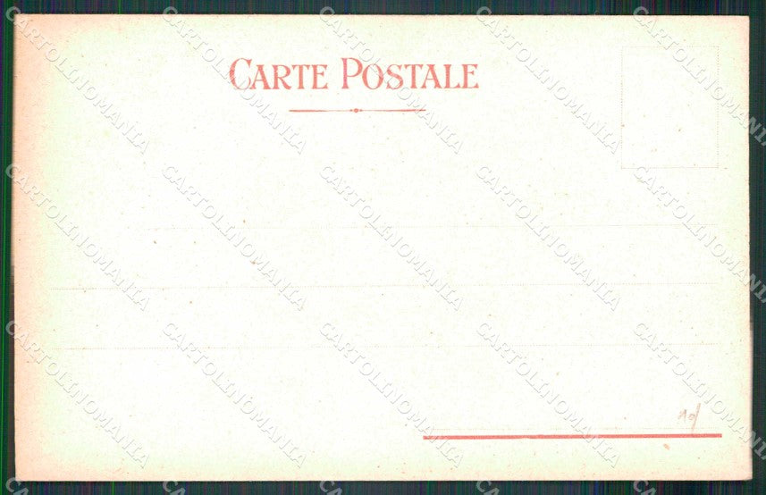 Napoli Città Piazza Plebiscito PIEGHE Richter 571 cartolina MX8059 – retro