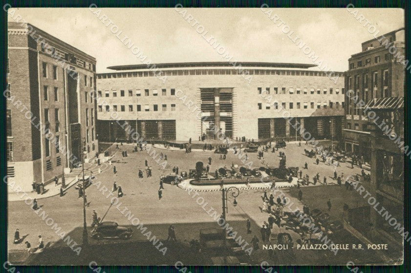 Napoli Città Palazzo Poste Telegrafi cartolina MX8075 – fronte