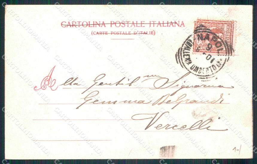 Napoli Città Veduta Generale da Mare Ragozino 811 cartolina MX8077 – retro