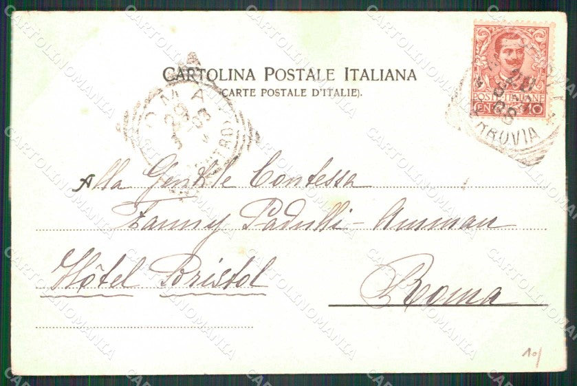 Napoli Città Facciata Galleria Umberto I PIEGHINA Ragozino 4080 cartolina MX8081 – retro