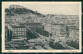 Napoli Città Piazza Municipio Tram PIEGATA ABRASA cartolina MX8089 – fronte