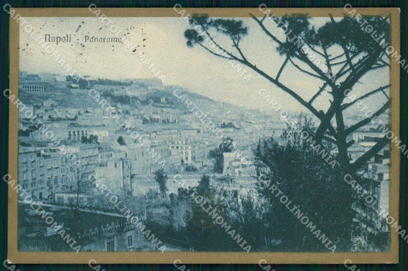 Napoli Città Veduta Generale cartolina MX8116 – fronte