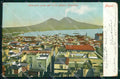 Napoli Città Veduta da Corso Vittorio Emanuele Vesuvio PIEGA cartolina MX8160 – fronte