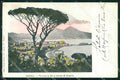 Napoli Città Veduta da Tomba Virgilio Vesuvio cartolina MX8173 – fronte