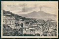 Napoli Città Veduta da Via Tasso Vesuvio cartolina MX8187 – fronte
