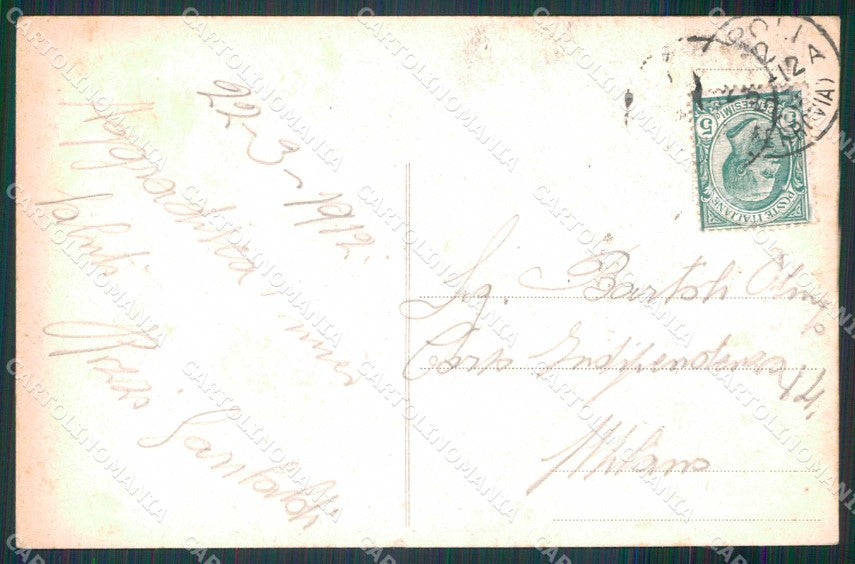 Napoli Città Veduta da San Martino Vesuvio Alterocca 880 cartolina MX8208 – retro