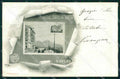 Napoli Città Grand Hotel Santa Lucia Richter PIEGHINA cartolina MX8247 – fronte