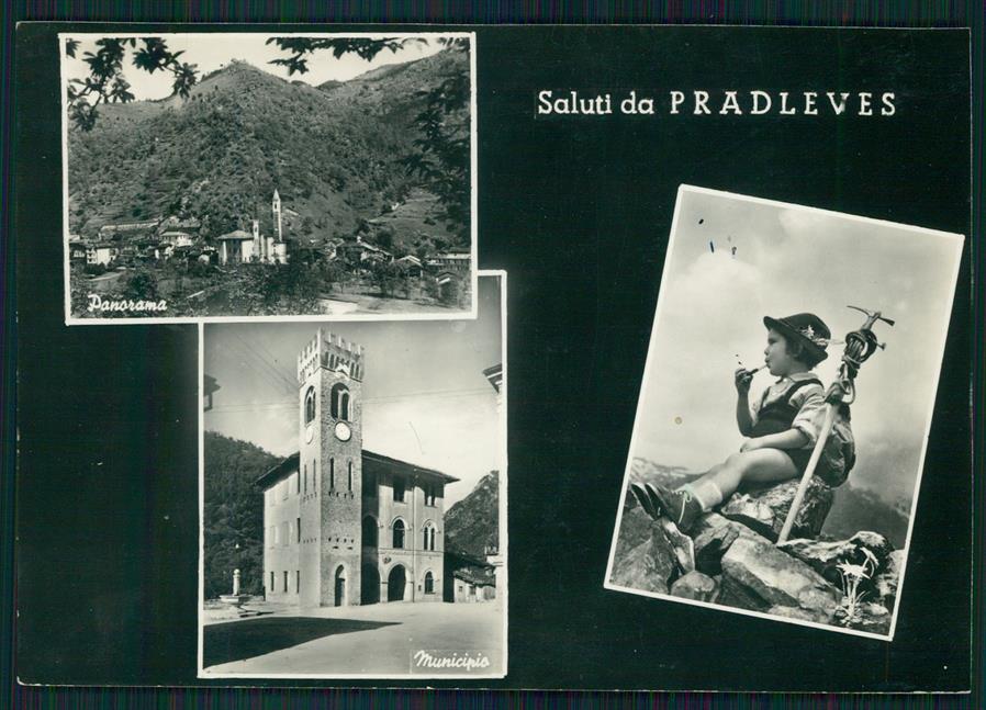 Cuneo Pradleves Saluti da Foto FG cartolina MZ0003 – fronte