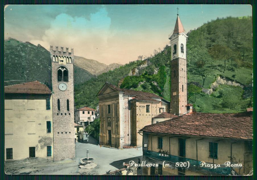 Cuneo Pradleves PIEGHE Foto FG cartolina MZ0016 – fronte