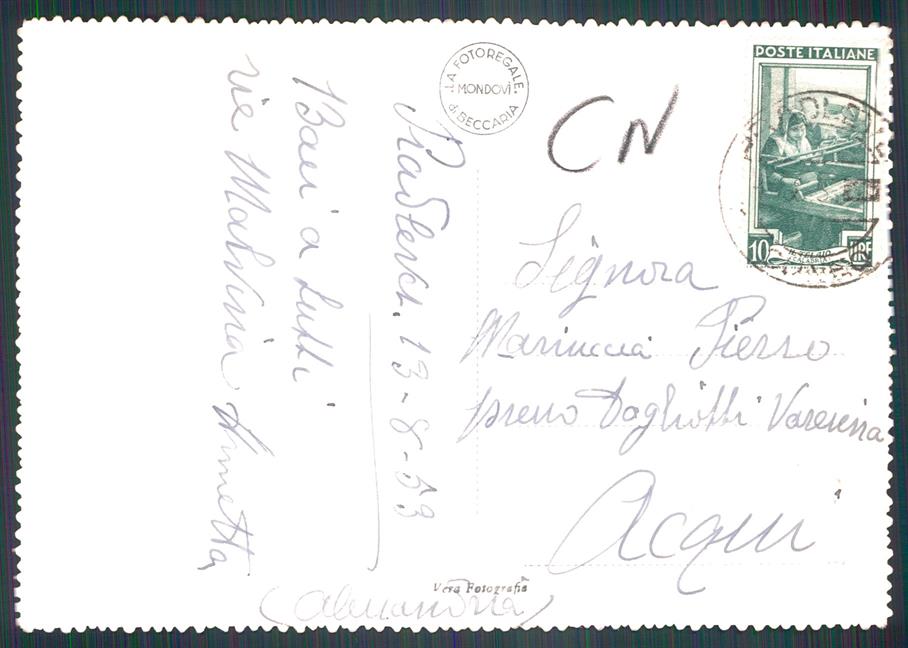 Cuneo Pradleves Foto FG cartolina MZ0017 – retro