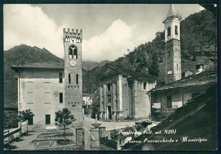 Cuneo Pradleves Municipio Foto FG cartolina MZ0018 – fronte