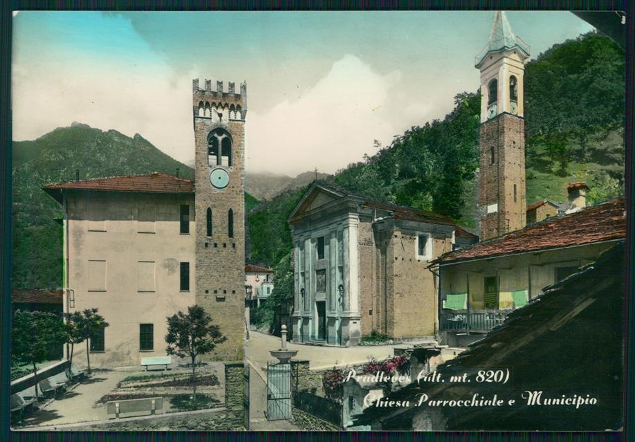 Cuneo Pradleves Municipio Foto FG cartolina MZ0019 – fronte