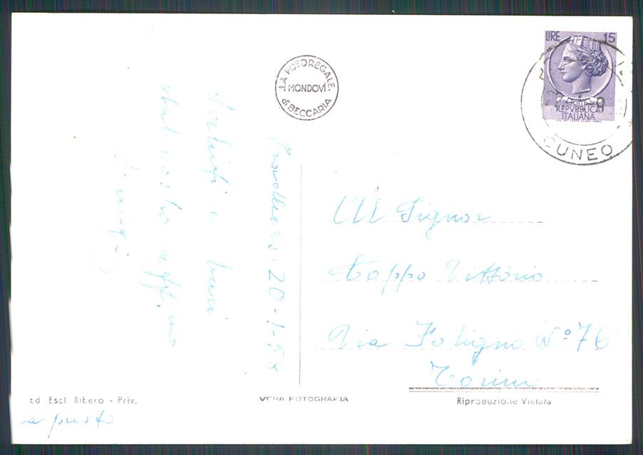 Cuneo Pradleves Foto FG cartolina MZ0023 – retro