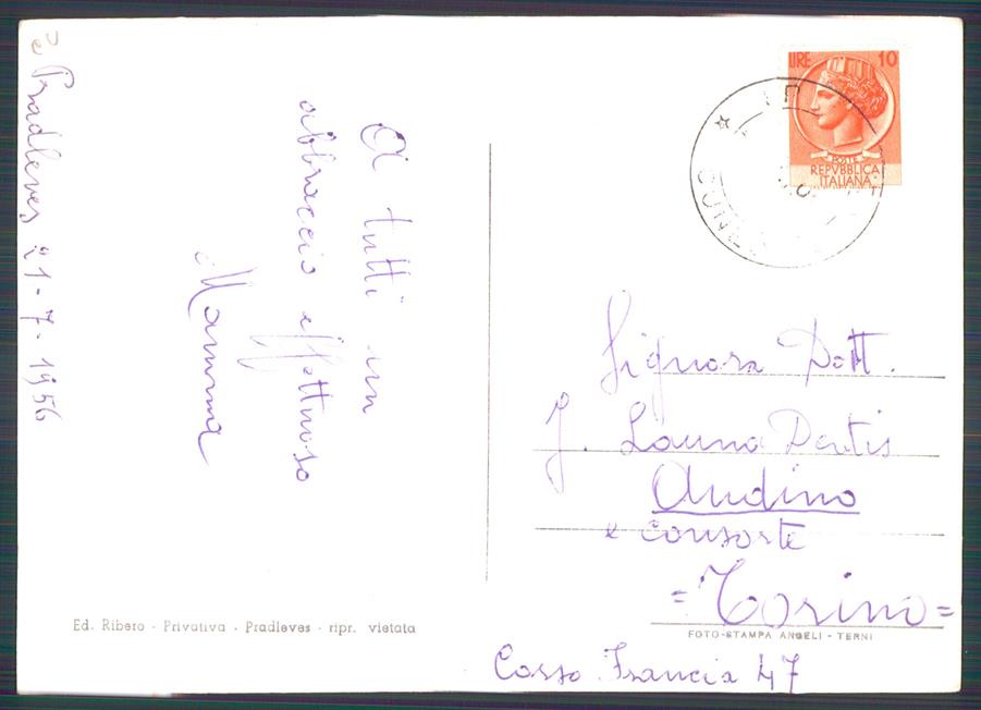 Cuneo Pradleves Foto FG cartolina MZ0024 – retro