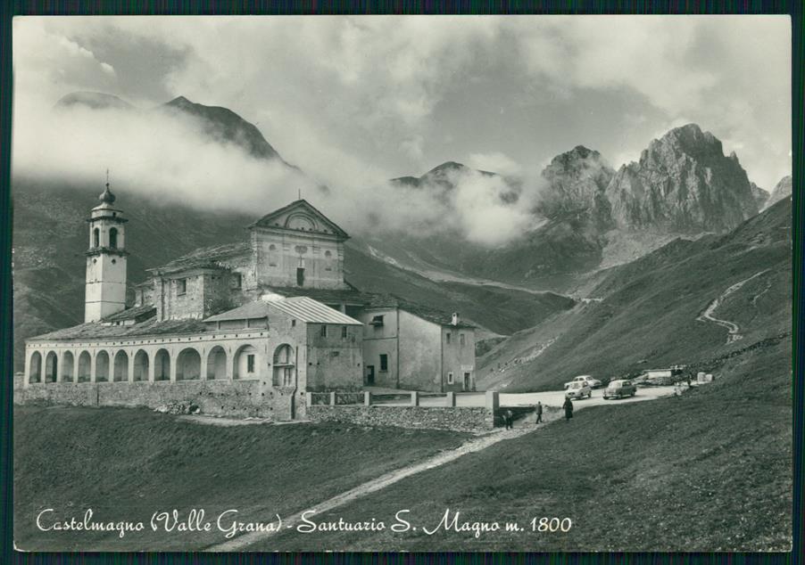 Cuneo Castelmagno Santuario Foto FG cartolina MZ0058 – fronte
