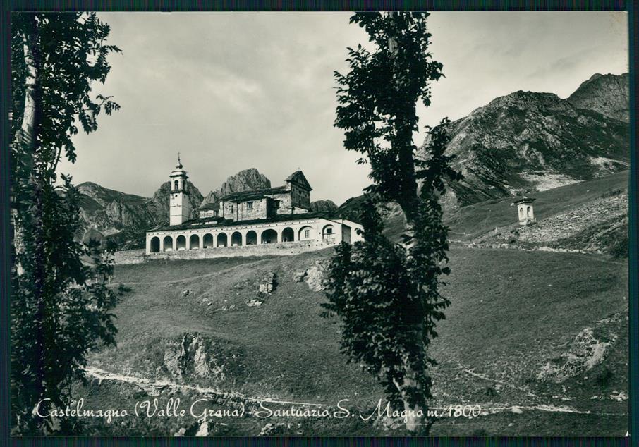 Cuneo Castelmagno Santuario Foto FG cartolina MZ0060 – fronte