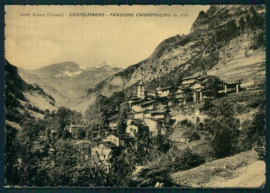 Cuneo Castelmagno Campomolino FG cartolina MZ0066 – fronte