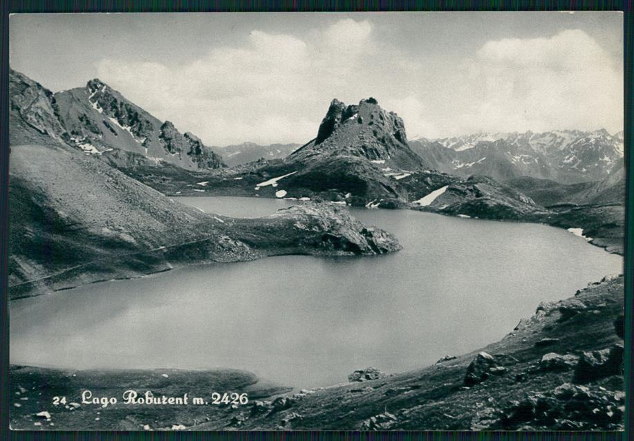 Cuneo Roburent Lago di Foto FG cartolina MZ0074 – fronte