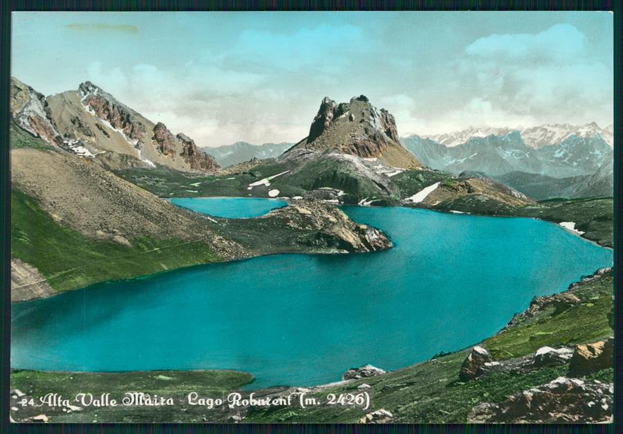 Cuneo Roburent Lago di Foto FG cartolina MZ0075 – fronte