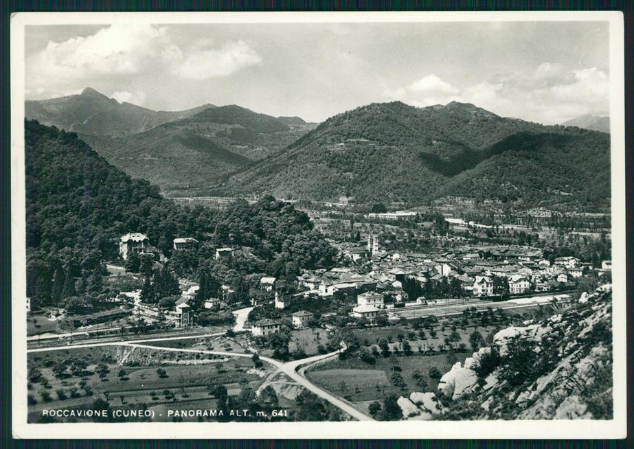 Cuneo Roccavione Foto FG cartolina MZ0078 – fronte
