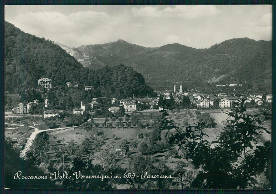 Cuneo Roccavione Foto FG cartolina MZ0081 – fronte